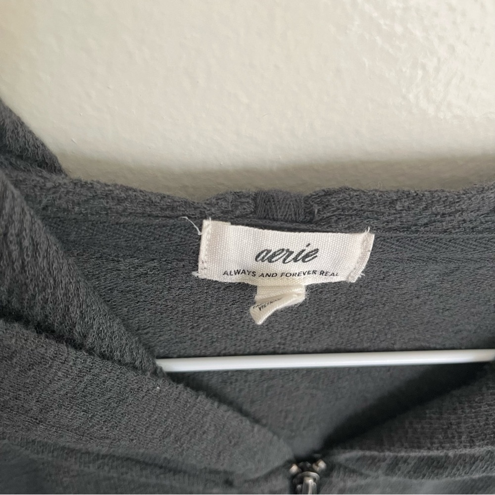 Women’s Aerie Zip Up Hoodie L - Picture 2 of 4